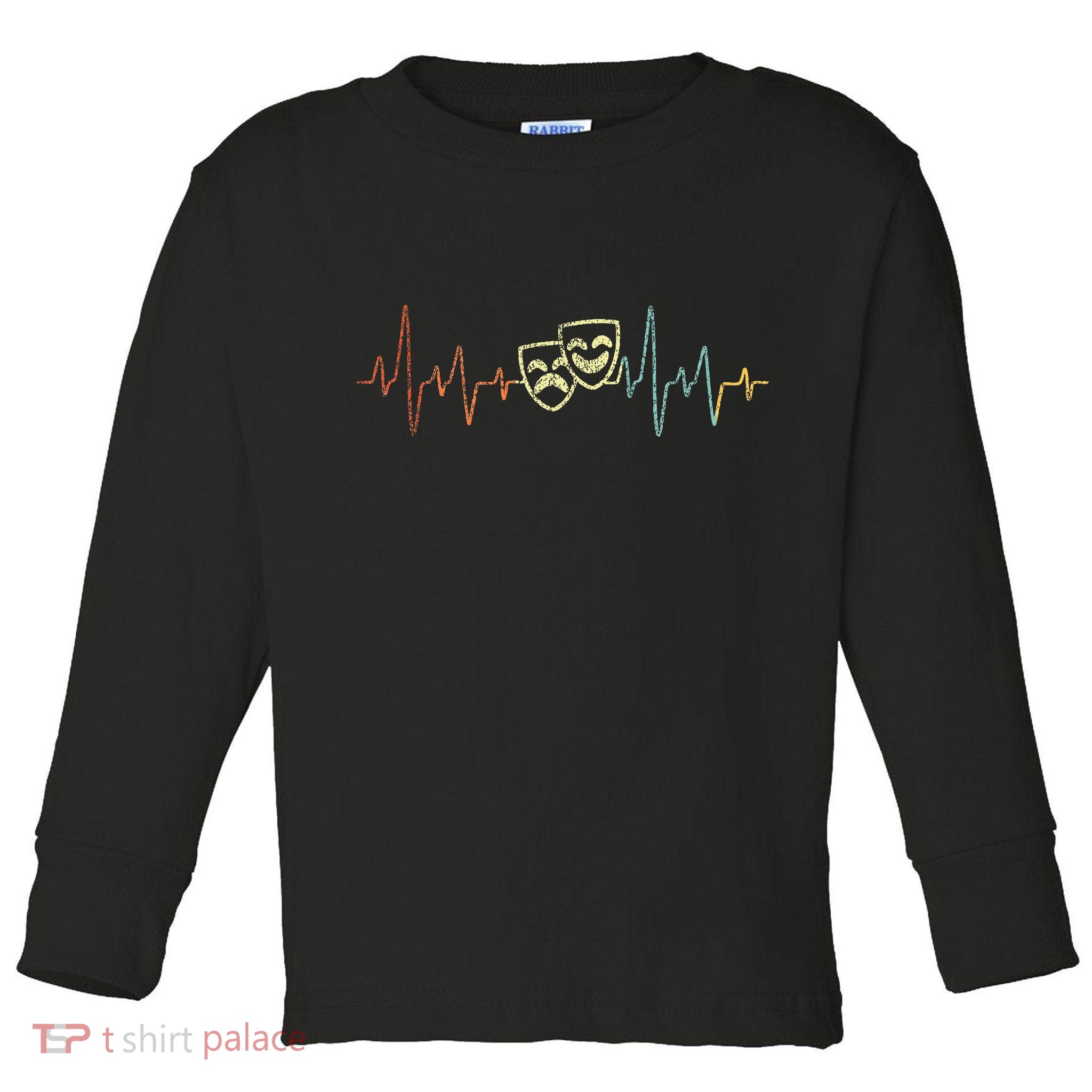 Theatre Actor Broadway Musical Theater Nerd Toddler Long Sleeve Shirt