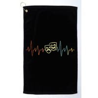 Theatre Actor Broadway Musical Theater Nerd Golf Towel