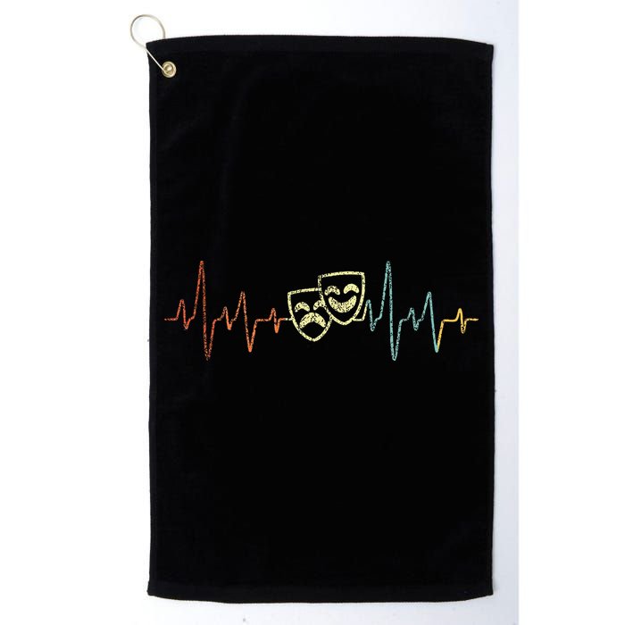 Theatre Actor Broadway Musical Theater Nerd Golf Towel