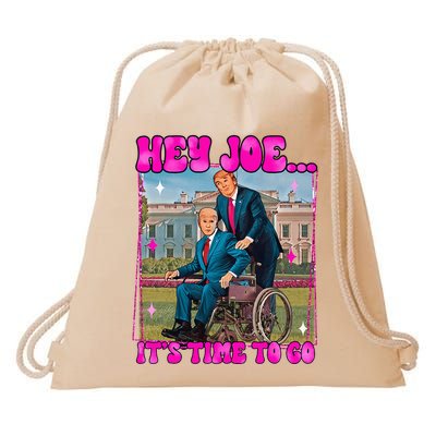 Take America Back Hey Joe It’S Time To Go Drawstring Bag