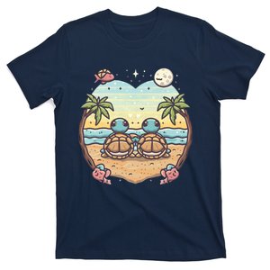 Turtles At Beach T-Shirt