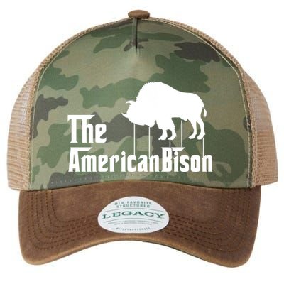 The American Bison Legacy Tie Dye Trucker Hat