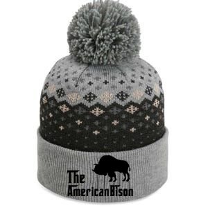 The American Bison The Baniff Cuffed Pom Beanie