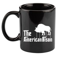 The American Bison 11oz C Handle Ceramic Mug