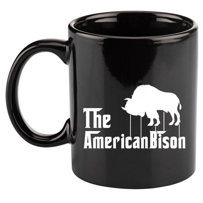 The American Bison 11oz C Handle Ceramic Mug