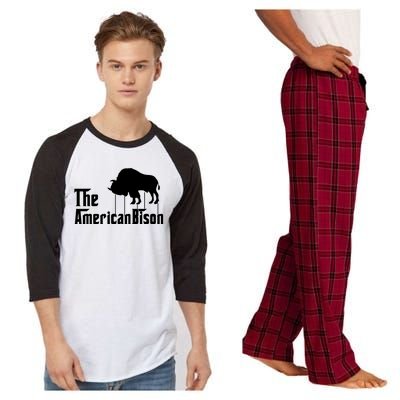 The American Bison Raglan Sleeve Pajama Set