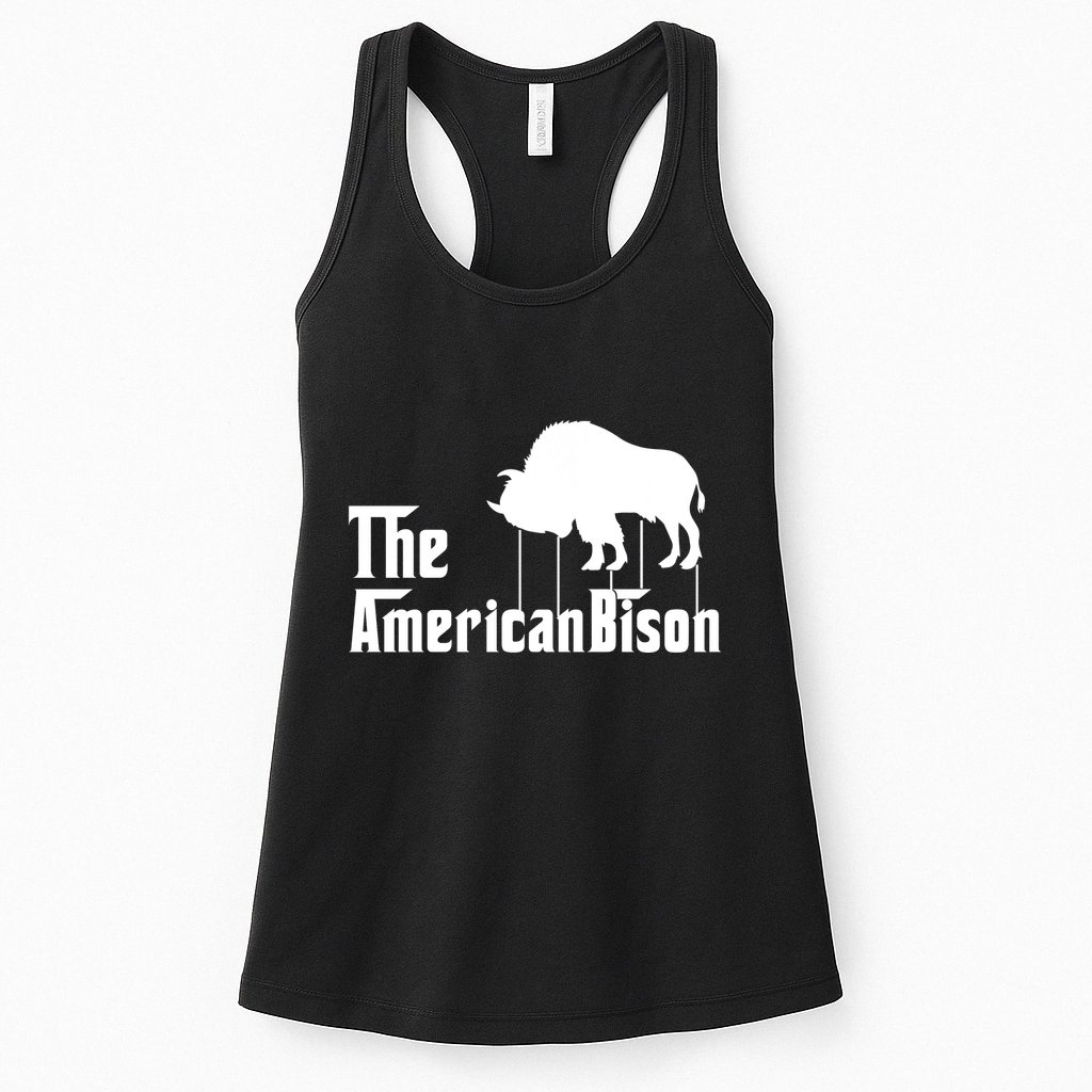 The American Bison Womens Tank Top