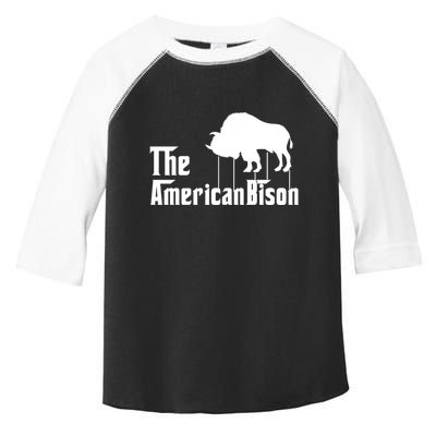 The American Bison Toddler Fine Jersey T-Shirt