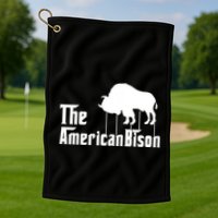 The American Bison Golf Towel