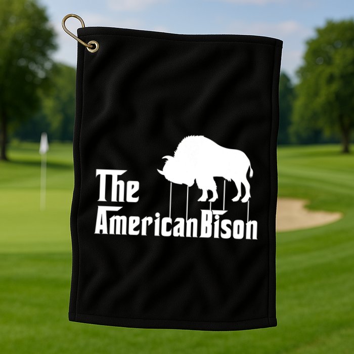 The American Bison Golf Towel