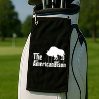 The American Bison Golf Towel