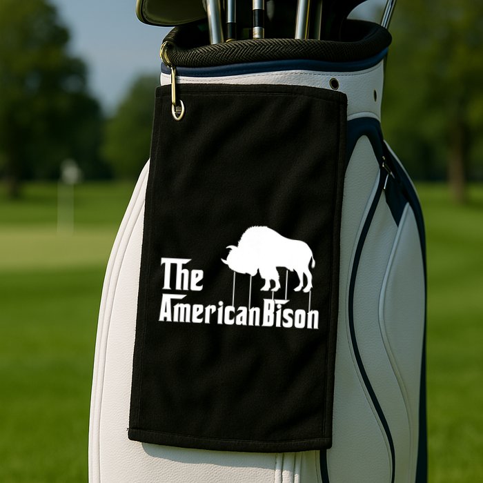 The American Bison Golf Towel