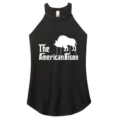 The American Bison Women's Perfect Tri Rocker Tank