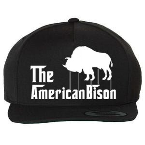 The American Bison Wool Snapback Cap