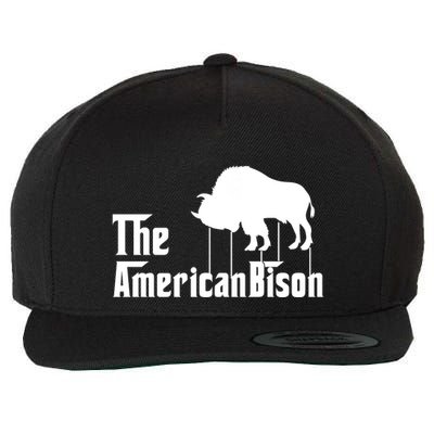 The American Bison Wool Snapback Cap