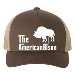 The American Bison Yupoong Adult 5-Panel Trucker Hat