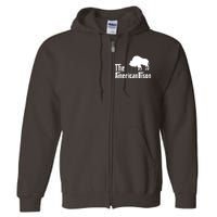 The American Bison Full Zip Hoodie