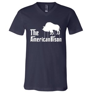 The American Bison V-Neck T-Shirt