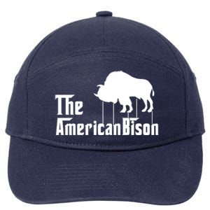 The American Bison 7-Panel Snapback Hat