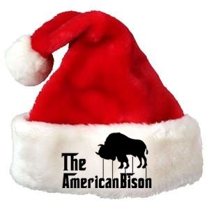 The American Bison Premium Christmas Santa Hat