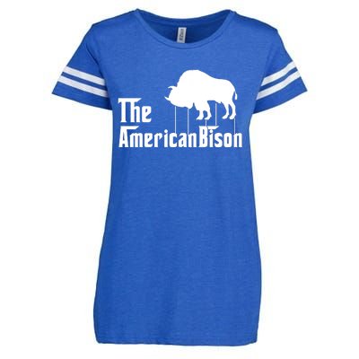 The American Bison Enza Ladies Jersey Football T-Shirt