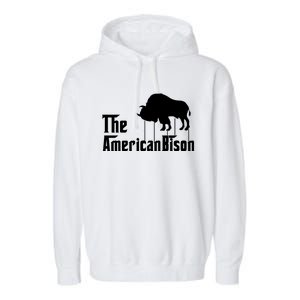 The American Bison Garment-Dyed Fleece Hoodie