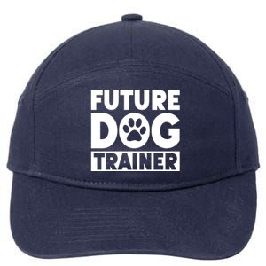 Training Animal Behaviorist Gift Dog Trainer Gift 7-Panel Snapback Hat