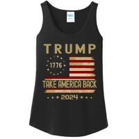 Take America Back Trump 2024 Ladies Essential Tank