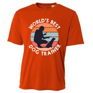 Training Animal Behaviorist Gift Dog Trainer Gift Cooling Performance Crew T-Shirt