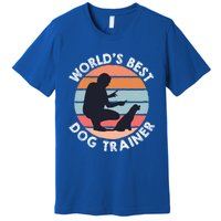 Training Animal Behaviorist Gift Dog Trainer Gift Premium T-Shirt