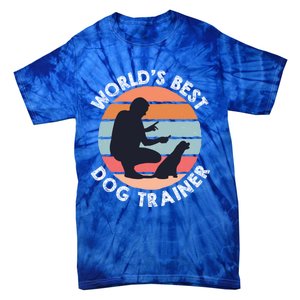 Training Animal Behaviorist Gift Dog Trainer Gift Tie-Dye T-Shirt