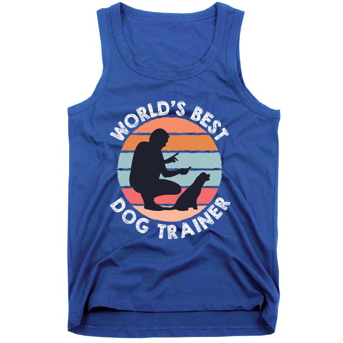 Training Animal Behaviorist Gift Dog Trainer Gift Tank Top