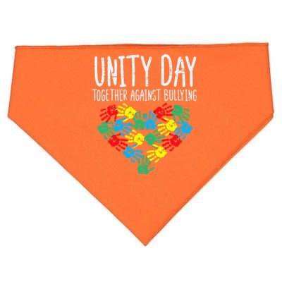 Together Against Bullying Unity Day Orange Anti Bully USA-Made Doggie Bandana