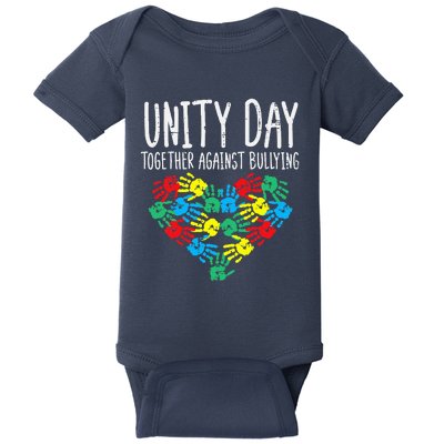 Together Against Bullying Unity Day Orange Anti Bully Baby Bodysuit