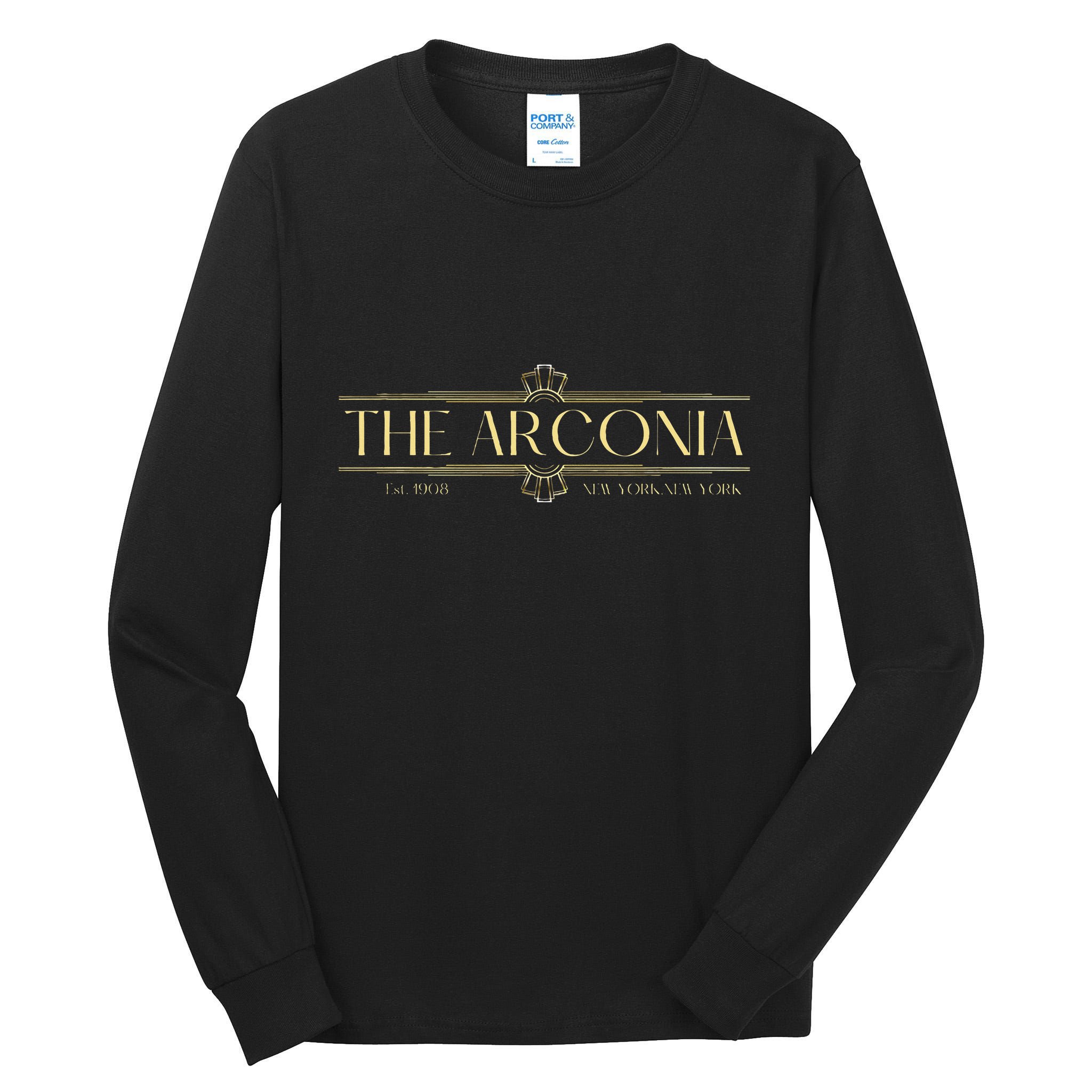 The Arconia Building Est. 1908 Murders New York Tall Long Sleeve T-Shirt