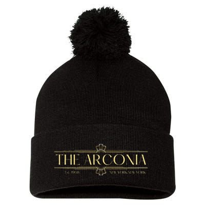 The Arconia Building Est. 1908 Murders New York Pom Pom 12in Knit Beanie