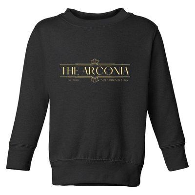 The Arconia Building Est. 1908 Murders New York Toddler Sweatshirt