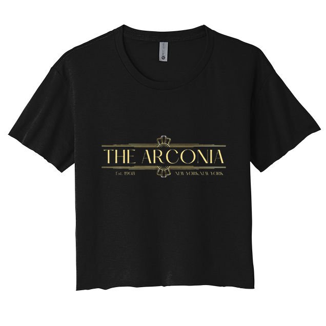 The Arconia Building Est. 1908 Murders New York Crop Top