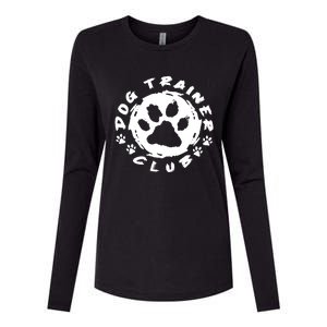 Training Animal Behaviorist Gift Dog Trainer Gift Womens Cotton Relaxed Long Sleeve T-Shirt