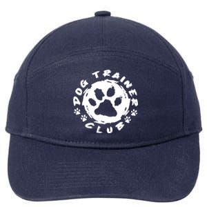 Training Animal Behaviorist Gift Dog Trainer Gift 7-Panel Snapback Hat