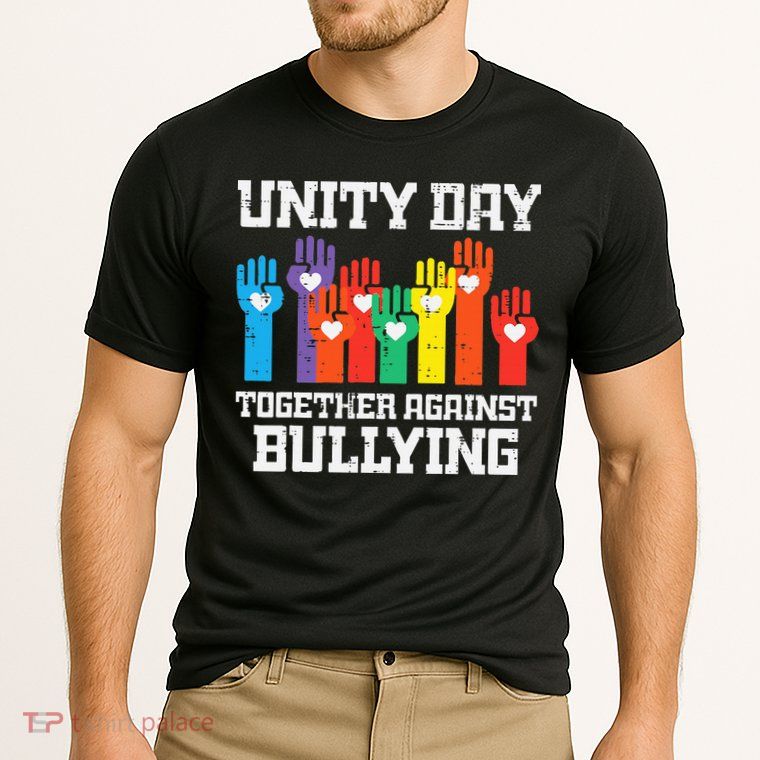 Together Against Bullying Orange Anti Bully Unity Day Performance Shirt