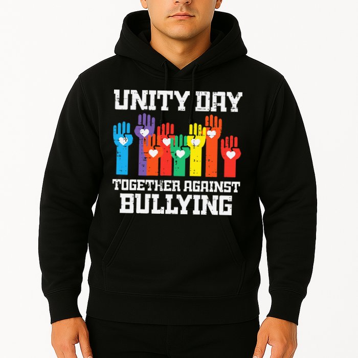 Together Against Bullying Orange Anti Bully Unity Day Hoodie