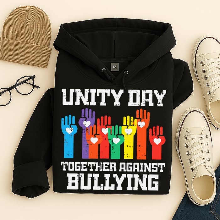 Together Against Bullying Orange Anti Bully Unity Day Hoodie