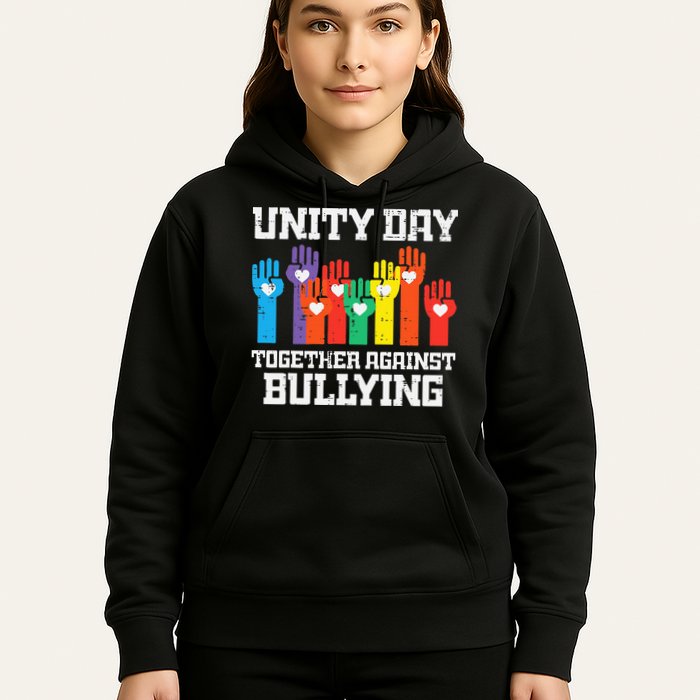 Together Against Bullying Orange Anti Bully Unity Day Hoodie