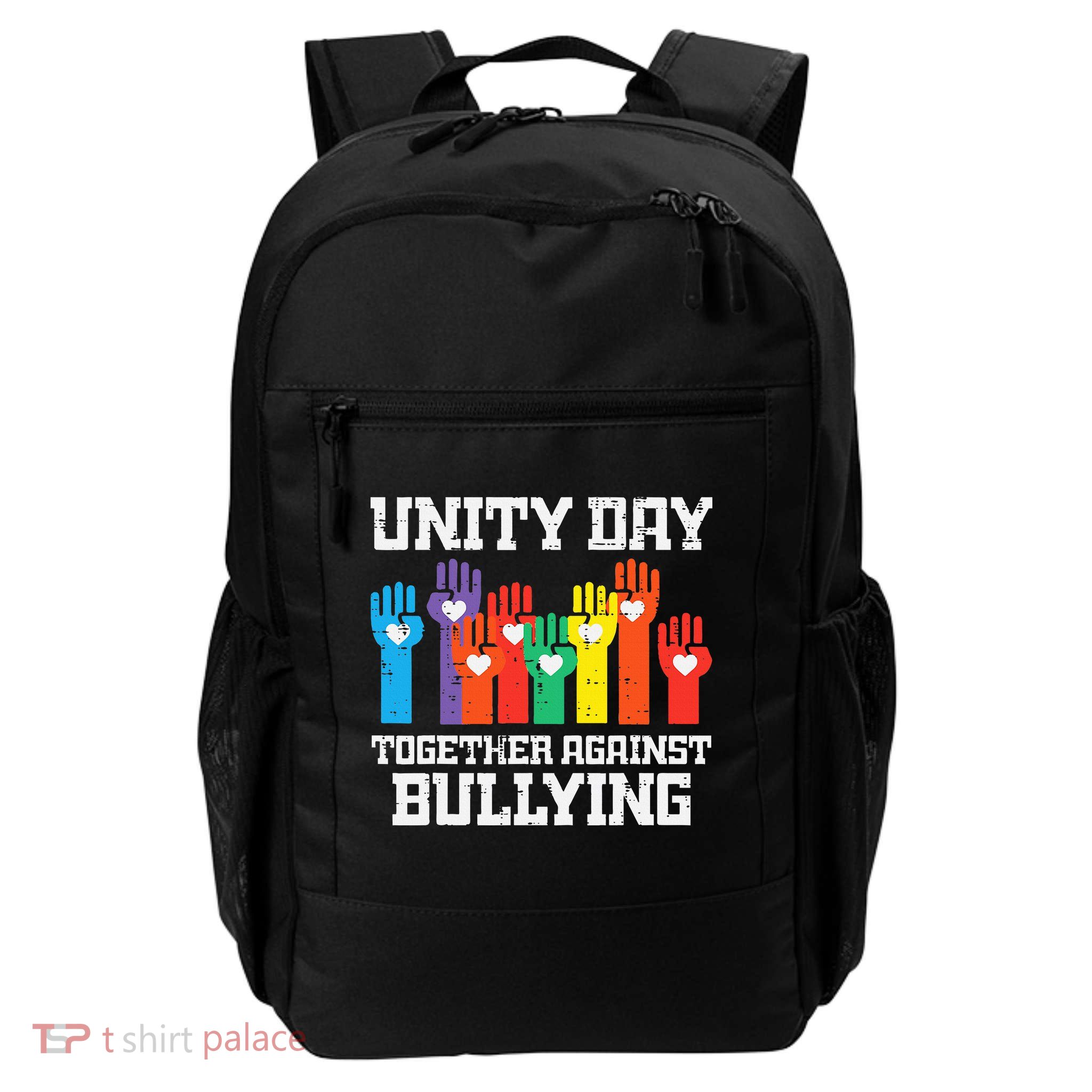 Together Against Bullying Orange Anti Bully Unity Day Backpack