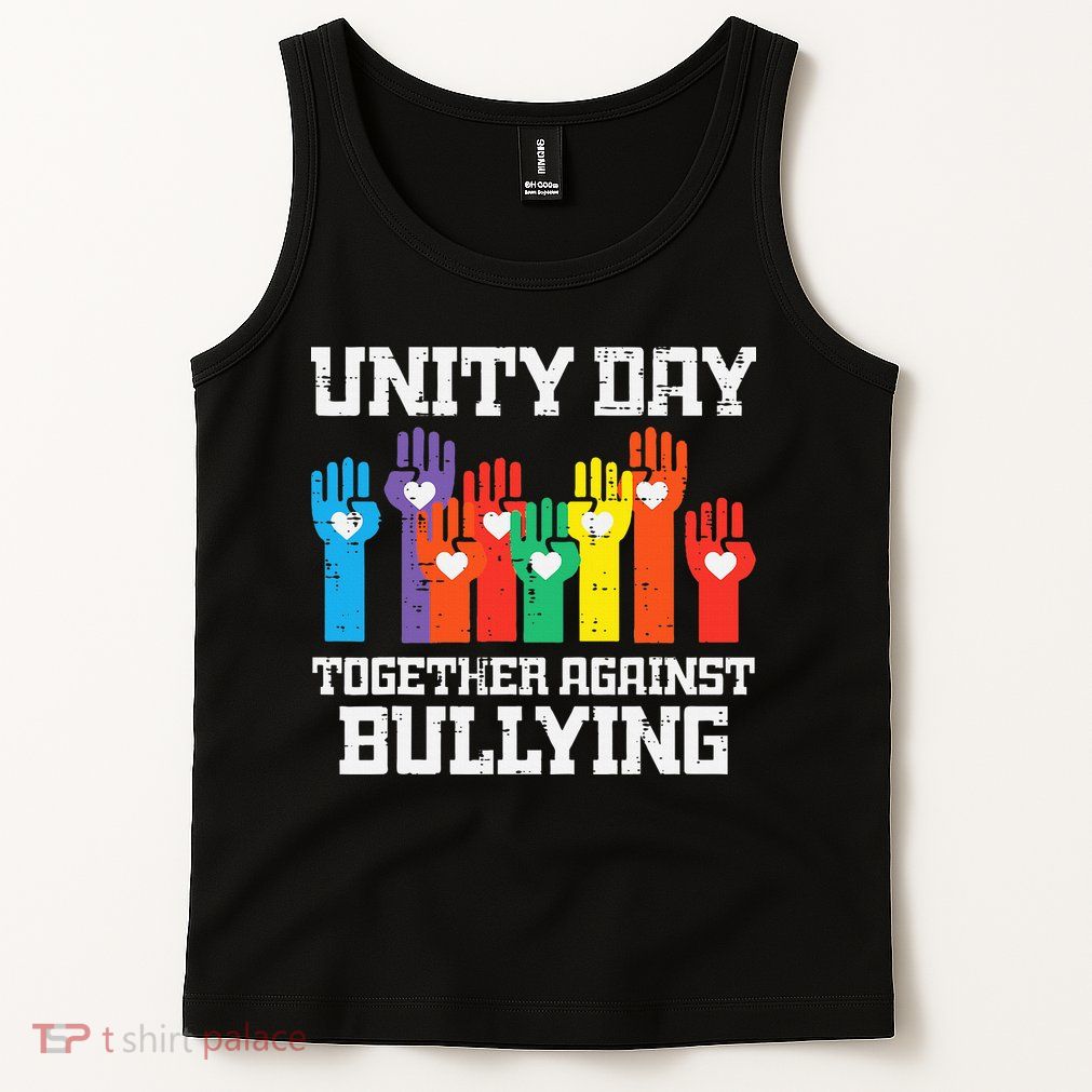 Together Against Bullying Orange Anti Bully Unity Day Tank Top