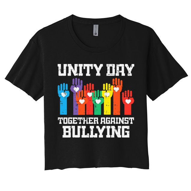 Together Against Bullying Orange Anti Bully Unity Day Crop Top