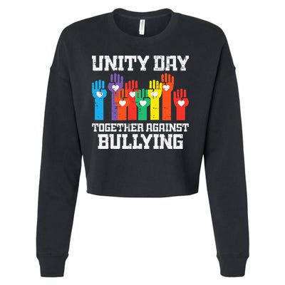 Together Against Bullying Orange Anti Bully Unity Day Cropped Pullover Crew