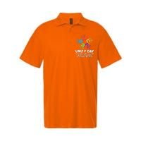 Together Against Bullying Orange Anti Bullying Unity Day Softstyle Adult Sport Polo