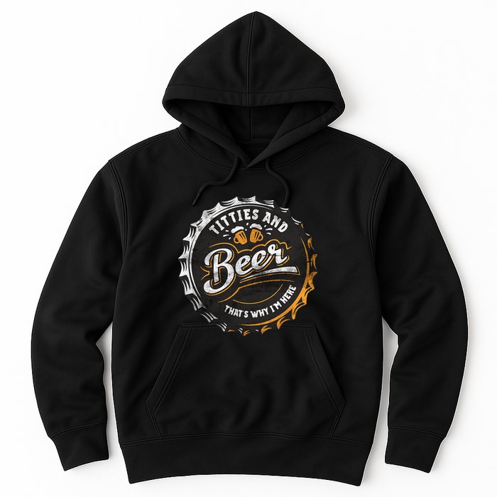 Titties And Beer That’s Why Im Here Oktoberfest Can Cap Hoodie